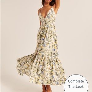 Abercrombie & Fitch button through maxi dress. NWT
